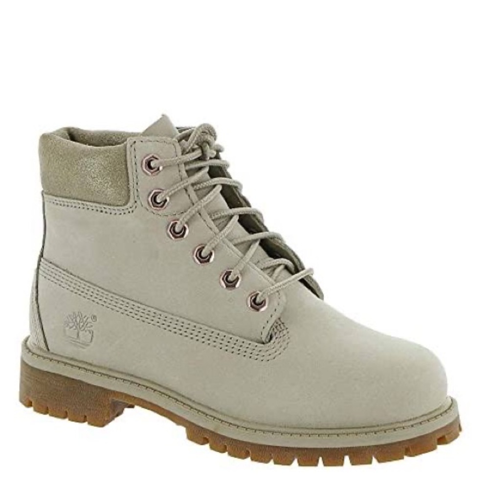 Timberland Premium Waterproof Boots, Beige, 4Y or women’s size 5.5
